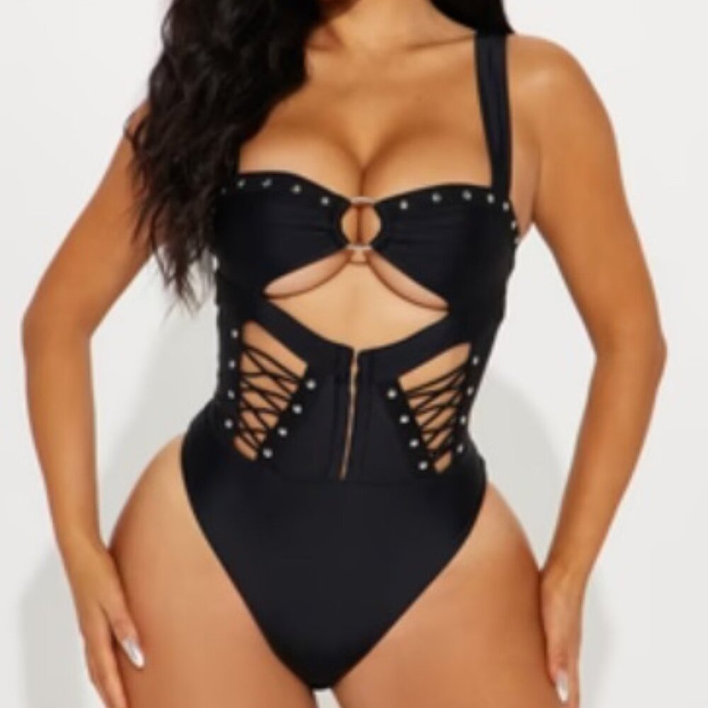 Play Pretend Bodysuit - Black Size: M